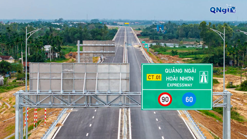 Cao tốc Quảng Ngãi – Hoài Nhơn trước ngày khánh thành