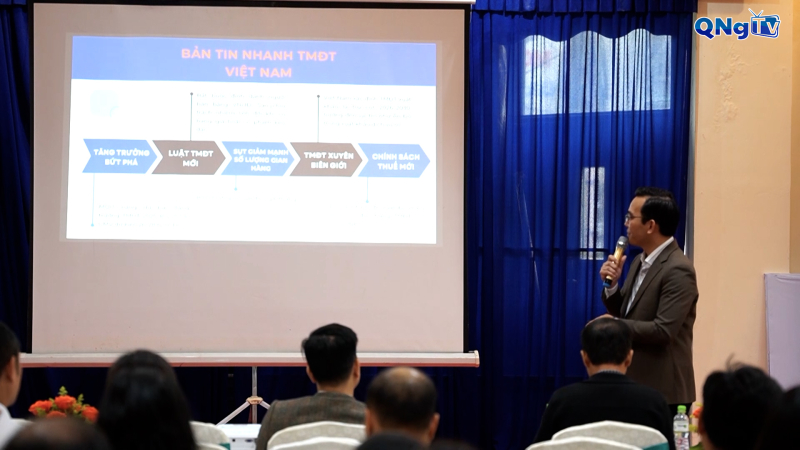 Tập huấn về thương mại điện tử