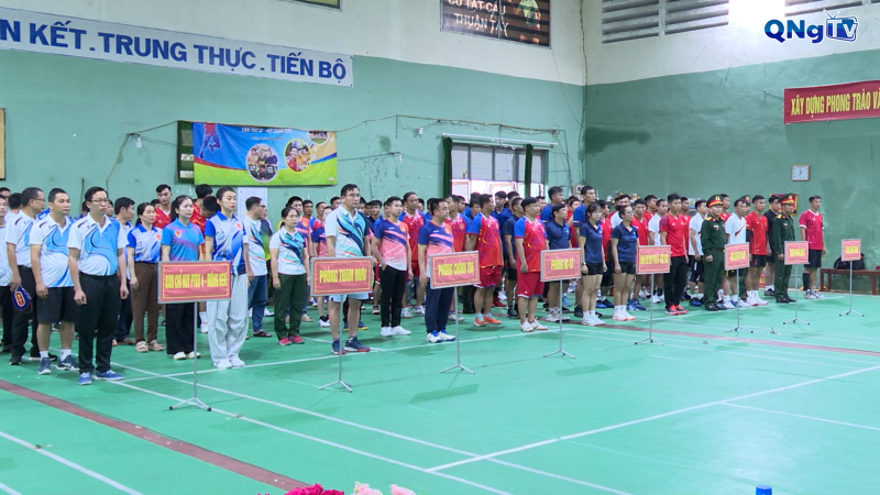 Khai mạc Giải thể dục thể thao truyền thống lực lượng vũ trang 