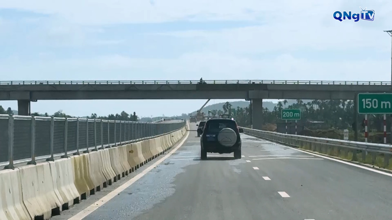 Cao tốc Quảng Ngãi - Hoài Nhơn sẵn sàng khánh thành ngày 19/12 tới