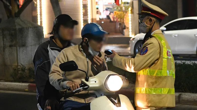 Mùng 1 Tết Bính Ngọ 2026 đồng loạt tổng kiểm tra nồng độ cồn toàn quốc