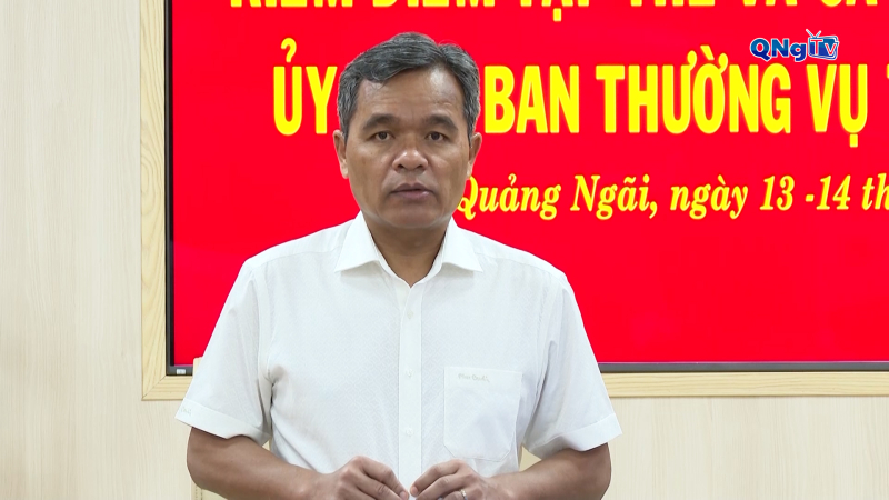 Ban Thường vụ Tỉnh ủy Hội nghị kiểm điểm năm 2025