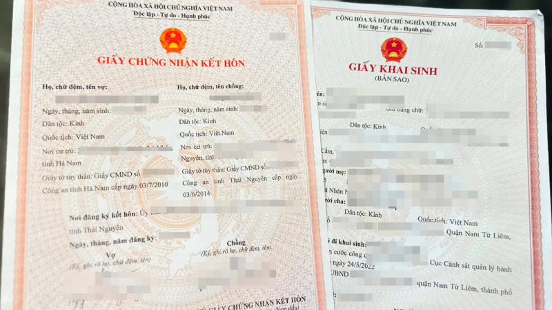 Không cần xuất trình đăng ký kết hôn, giấy khai sinh khi làm thủ tục hành chính 