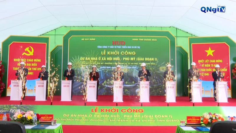 Khởi c&ocirc;ng x&acirc;y dựng dự &aacute;n nh&agrave; ở x&atilde; hội HUD - Ph&uacute; Mỹ