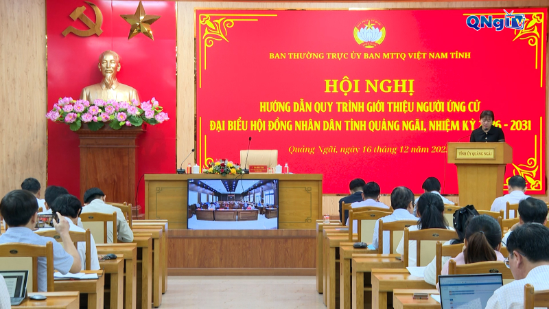 Hướng dẫn quy tr&igrave;nh giới thiệu người ứng cử đại biểu HĐND tỉnh