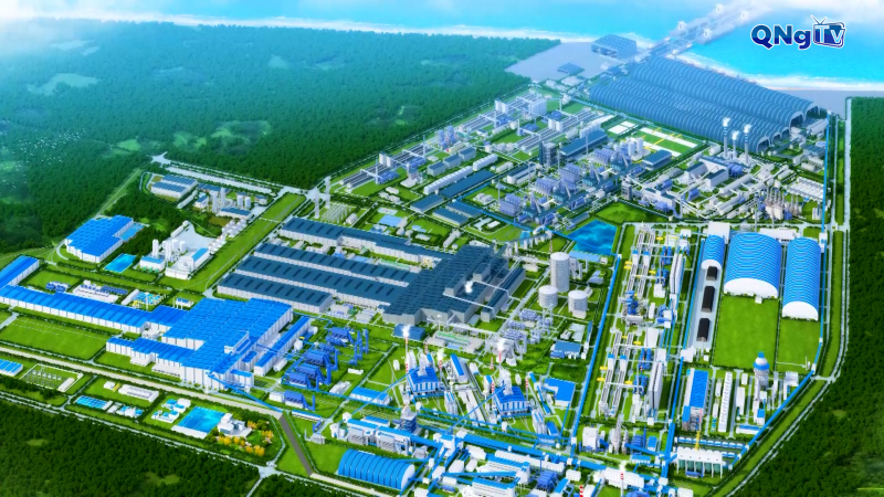 Ray th&eacute;p khẳng định vị thế c&ocirc;ng nghiệp Quảng Ng&atilde;i tr&ecirc;n bản đồ to&agrave;n cầu