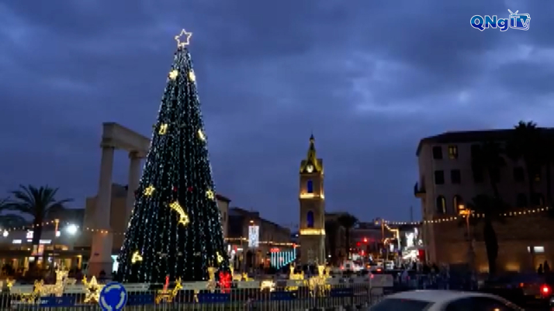 Tel Aviv sẵn s&agrave;ng đ&oacute;n gi&aacute;ng sinh