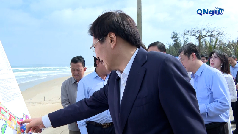 Bộ trưởng, Chủ nhiệm Văn ph&ograve;ng Ch&iacute;nh phủ Trần Văn Sơn khảo s&aacute;t 02 dự &aacute;n