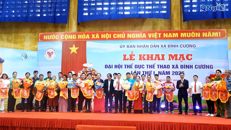 Đại hội Thể dục thể thao x&atilde; Đ&igrave;nh Cương lần thứ I