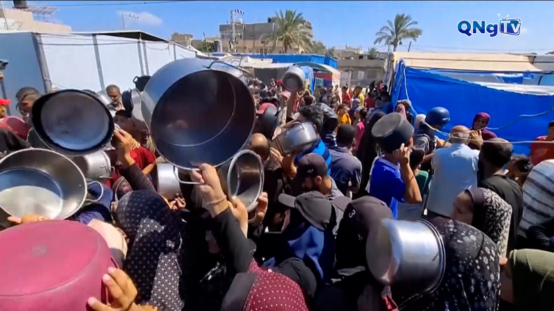 Nạn đ&oacute;i tại Gaza vẫn ở mức b&aacute;o động