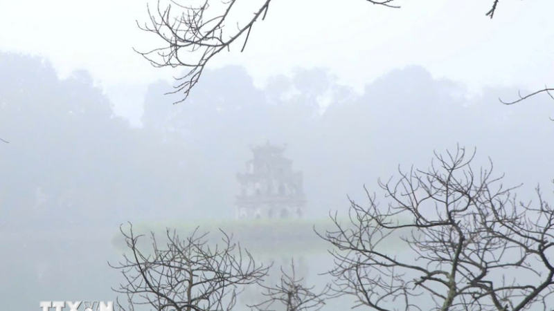 Bắc Bộ c&oacute; sương m&ugrave;, Trung Bộ đến Nam Bộ mưa cục bộ