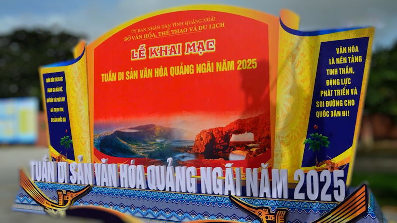 Tuần lễ di sản Quảng Ng&atilde;i: Kết nối di sản, viết tiếp tương lai