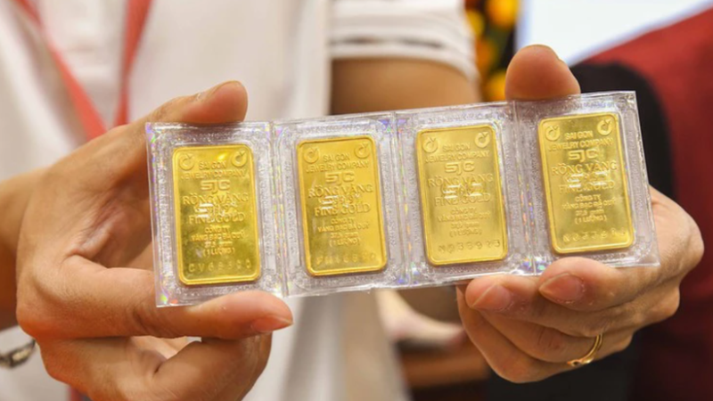 Gi&aacute; v&agrave;ng trong nước tăng mạnh, SJC lập đỉnh mới khi l&ecirc;n mốc 159 triệu đồng 