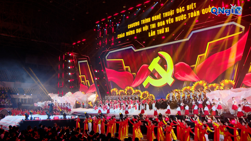Chương tr&igrave;nh nghệ thuật đặc biệt ch&agrave;o mừng Đại hội Thi đua y&ecirc;u nước lần thứ XI