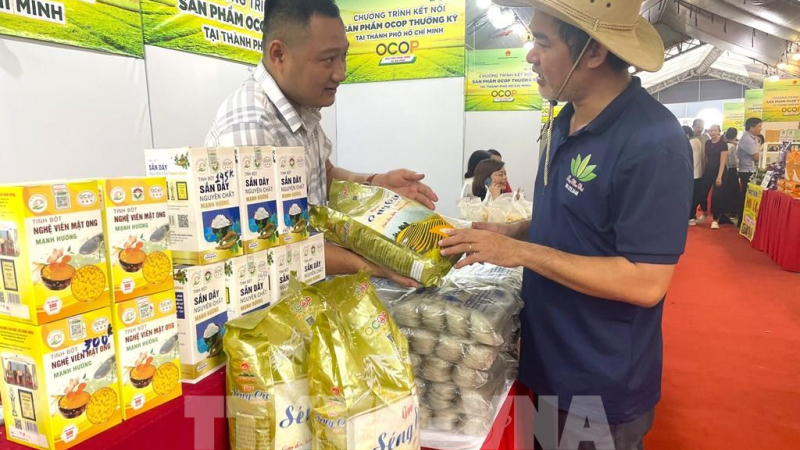 Kết nối ph&aacute;t triển thị trường cho sản phẩm OCOP