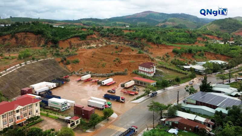 Tạo thuận lợi xuất nhập khẩu tại Cửa khẩu Quốc tế Bờ Y 