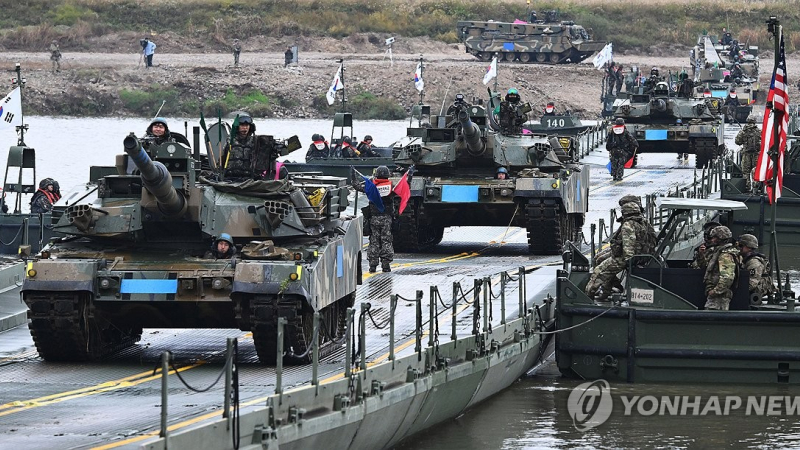 H&agrave;n Quốc, Mỹ ho&agrave;n tất tập trận thực địa chung 