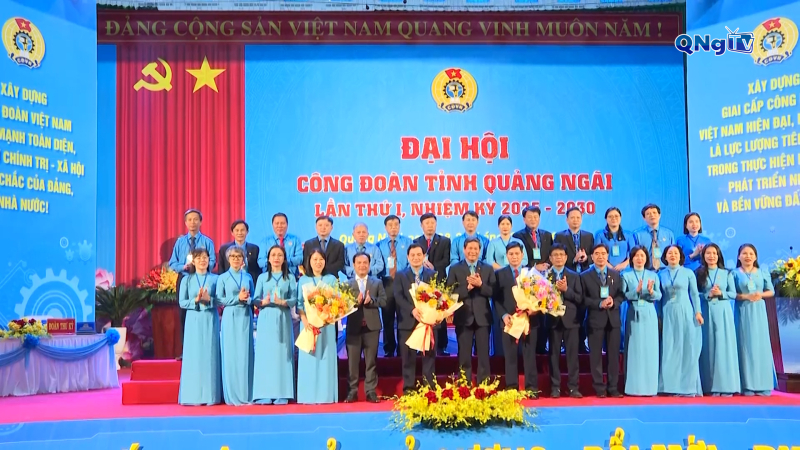 C&ocirc;ng đo&agrave;n tỉnh Quảng Ng&atilde;i đo&agrave;n kết, đổi mới, ph&aacute;t triển