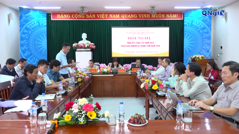 Sở Văn h&oacute;a, Thể thao v&agrave; Du lịch triển khai nhiệm vụ năm 2026