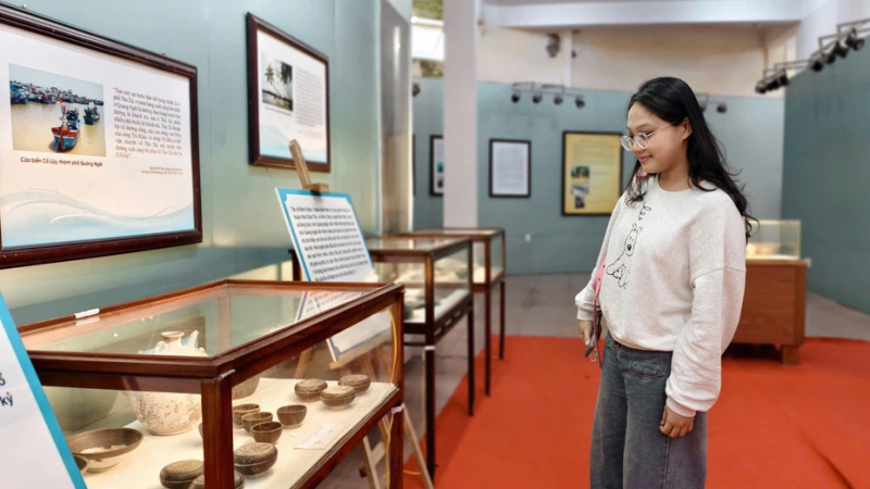 Di sản trục vớt từ c&aacute;c t&agrave;u cổ hội tụ tại Quảng Ng&atilde;i