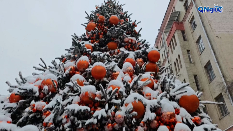 Độc đ&aacute;o phố &ldquo;qu&yacute;t&rdquo; năm mới ở Moskva