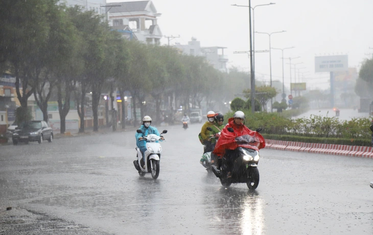 Nam Bộ thời tiết có mưa trái mùa - Ảnh: T.L