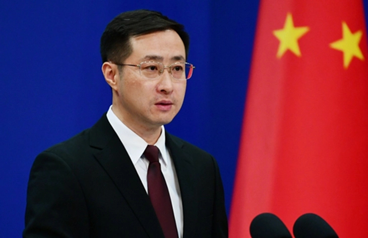 Người phát ngôn Bộ Ngoại giao Trung Quốc Lâm Kiếm - Ảnh: Bộ Ngoại 