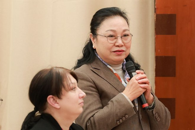 Đại sứ Lào tại Việt Nam Khamphao Earthavanh. Ảnh: Hải Nguyễn