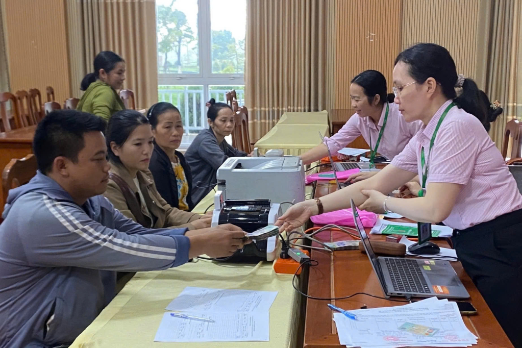 NHCSXH kịp thời hỗ trợ người dân miền núi Quảng Ngãi.