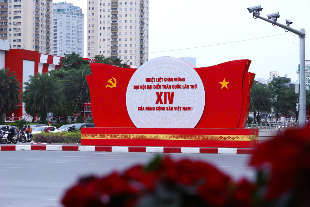 Hôm nay (19/1), Đại hội đại biểu toàn quốc lần thứ XIV của Đảng bắt đầu ngày làm việc thứ nhất. Ảnh: Nhật Bắc