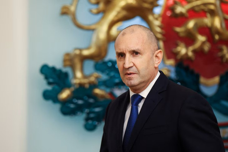 Tổng thống Bulgaria Rumen Radev. Ảnh: REUTERS