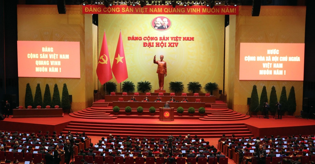 Quang cảnh Đại hội XIV của Đảng.