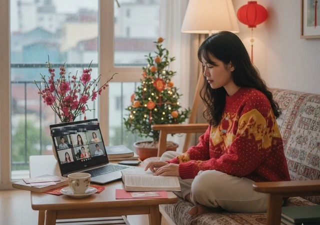 Nhiều trường ĐH cho sinh viên học trực tuyến trước và sau Tết Nguyên đán.