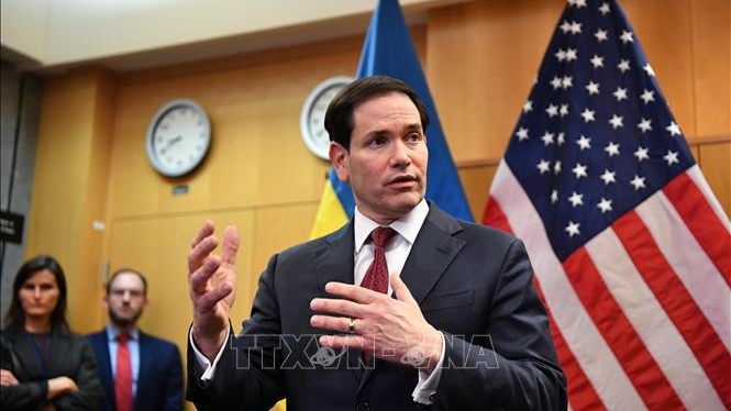 Mỹ, ch&acirc;u &Acirc;u thảo luận thúc đ&acirc;̉y hòa bình Ukraine