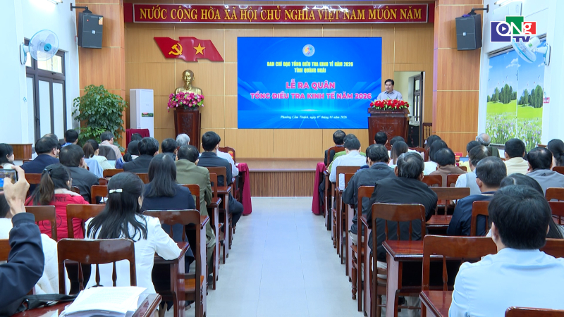 Ra qu&acirc;n tổng điều tra kinh tế năm 2026