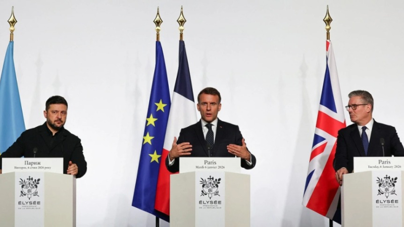 Ph&aacute;p, Anh v&agrave; Ukraine k&yacute; tuy&ecirc;n bố về triển khai lực lượng đa quốc gia sau ngừng bắn 