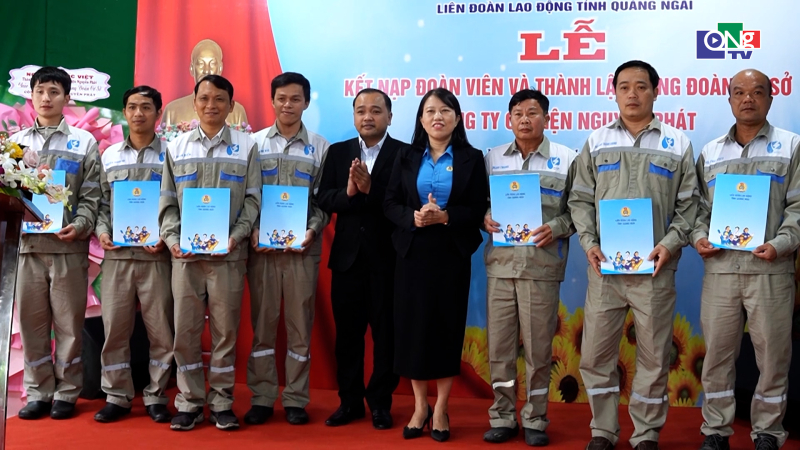 Th&agrave;nh lập C&ocirc;ng đo&agrave;n cơ sở C&ocirc;ng ty Cổ phần Điện Nguy&ecirc;n Ph&aacute;t