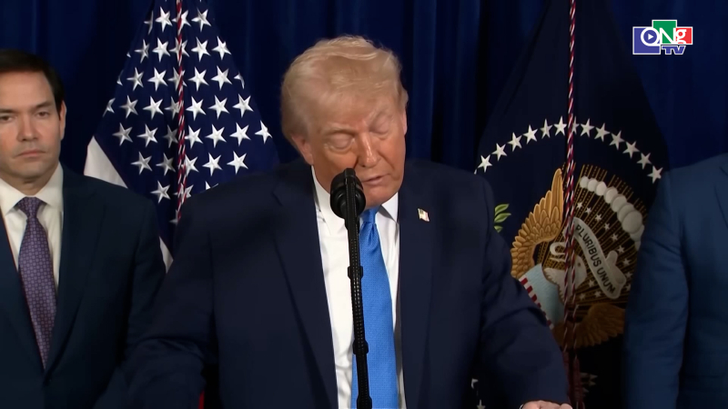 Tổng thống Trump: Venezuela sẽ mua độc quyền c&aacute;c sản phẩm của Mỹ