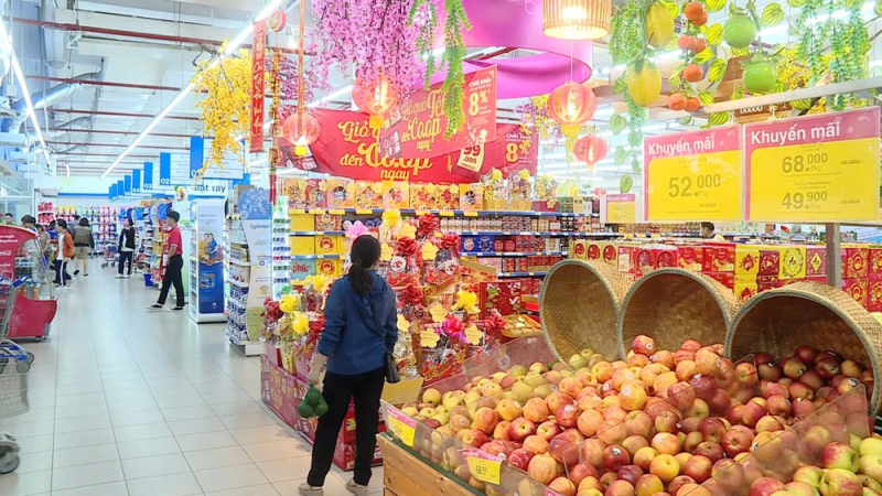 H&agrave;ng Tết tăng từ 10 - 30% so với ng&agrave;y thường 