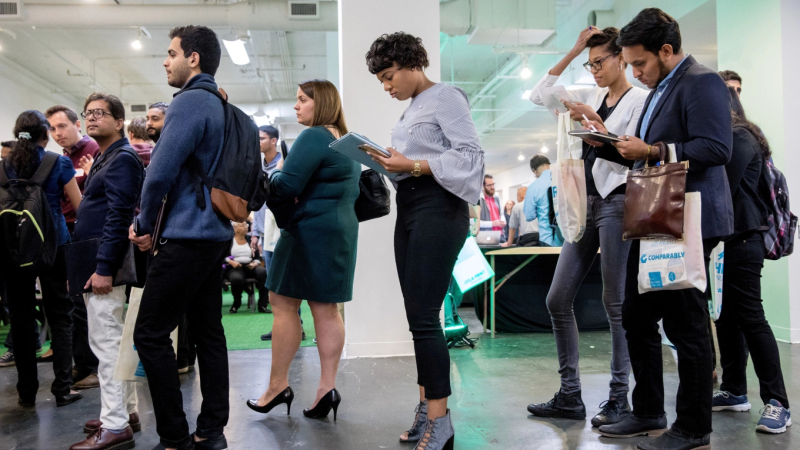 Lực lượng lao động Mỹ chạm mức thấp nhất trong một thập kỷ