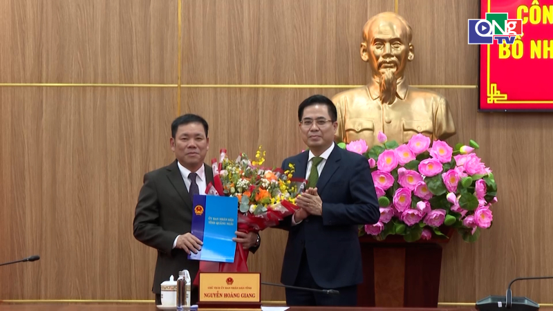 &Ocirc;ng Nguyễn Văn Trọng giữ chức Gi&aacute;m đốc Sở T&agrave;i ch&iacute;nh tỉnh Quảng Ng&atilde;i