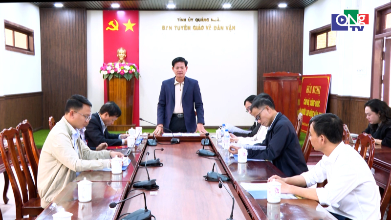 Thống nhất kết quả chấm Giải B&uacute;a Liềm v&agrave;ng tỉnh Quảng Ng&atilde;i lần thứ I