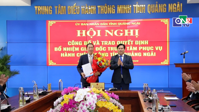 &Ocirc;ng Nguyễn Thanh Ho&agrave;i giữ chức Gi&aacute;m đốc Trung t&acirc;m Phục vụ h&agrave;nh ch&iacute;nh c&ocirc;ng