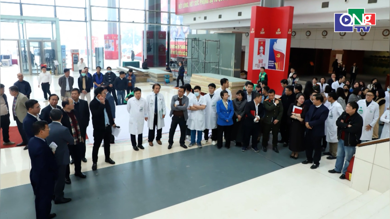 Sẵn s&agrave;ng đ&aacute;p ứng c&ocirc;ng t&aacute;c y tế phục vụ Đại hội lần thứ XIV của Đảng