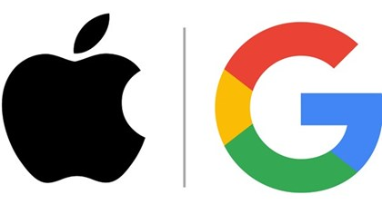 C&uacute; bắt tay lịch sử giữa Apple v&agrave; Google