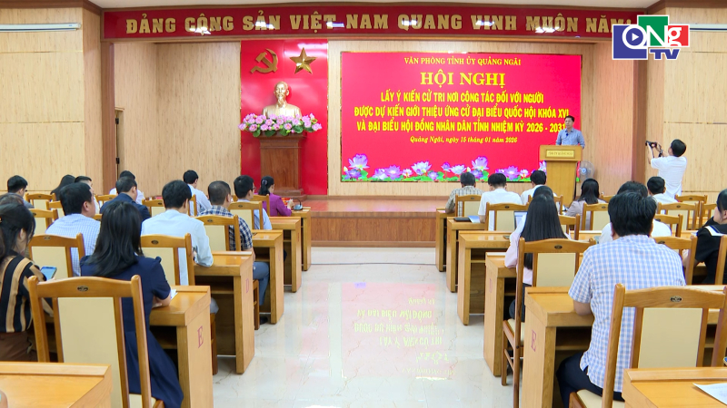 Giới thiệu 04 Thường trực Tỉnh ủy ứng cử đại biểu Quốc hội v&agrave; HĐND tỉnh