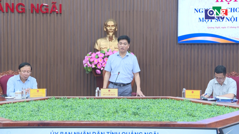 Cho &yacute; kiến về tiến độ thực hiện 02 dự &aacute;n ở Dung Quất