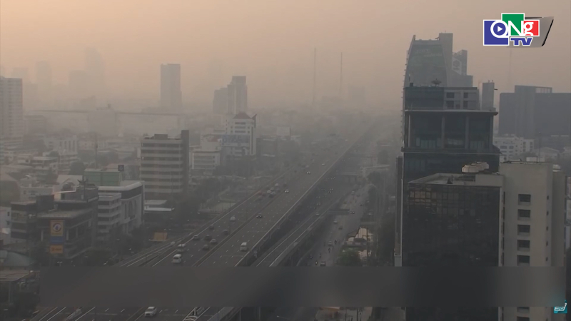 Thủ đ&ocirc; Th&aacute;i Lan cảnh b&aacute;o về &ocirc; nhiễm bụi mịn 