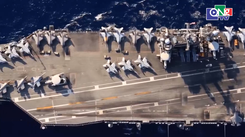 Mỹ điều t&agrave;u s&acirc;n bay tới Trung Đ&ocirc;ng