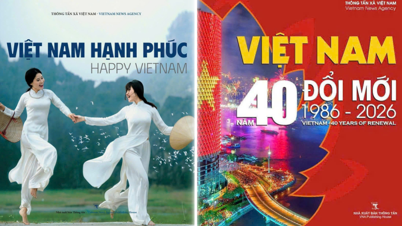 Ra mắt bộ ba s&aacute;ch ảnh ch&agrave;o mừng Đại hội XIV của Đảng  